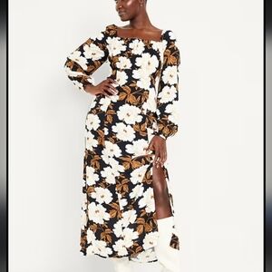 Old Navy | Floral Long Sleeve Dress